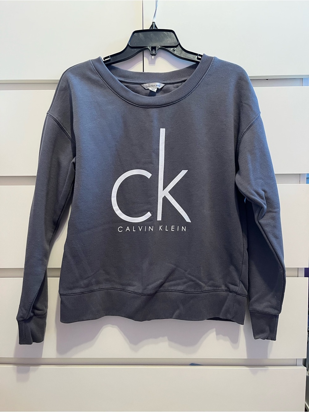 Calvin Klein Jeans Crewneck Sweatshirt - Charcoal Gray